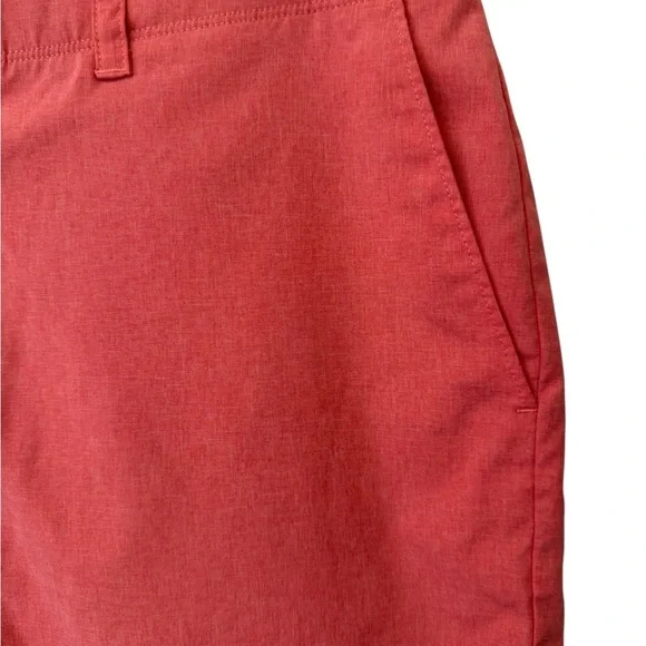 Nicklaus Golf Shorts Performance Fabric Lightweight Coral Men Size 36 - Picture 3 of 9